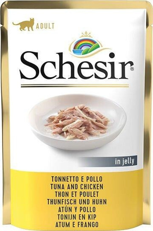 Jöle İçersinde Ton Balık ve Tavuklu Yetişkin Kedi Konservesi 85 Gr