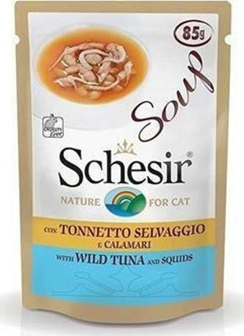Kedi Çorbası Ton Balıklı Kalamarlı 85 gr
