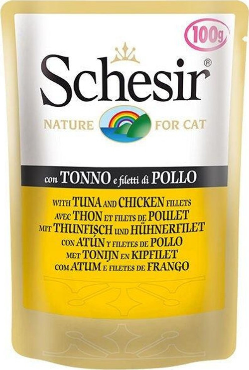 Ton Balık ve Tavuklu Pouch Kedi Konservesi 100 Gr - KONG