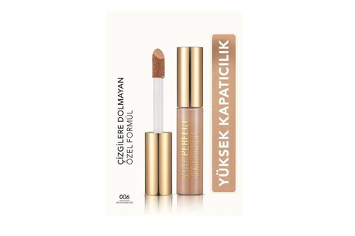 Stay Perfect Yoğun Pigmentli Kapatıcı 006 Medium Beige: Sıcak Alt Ton