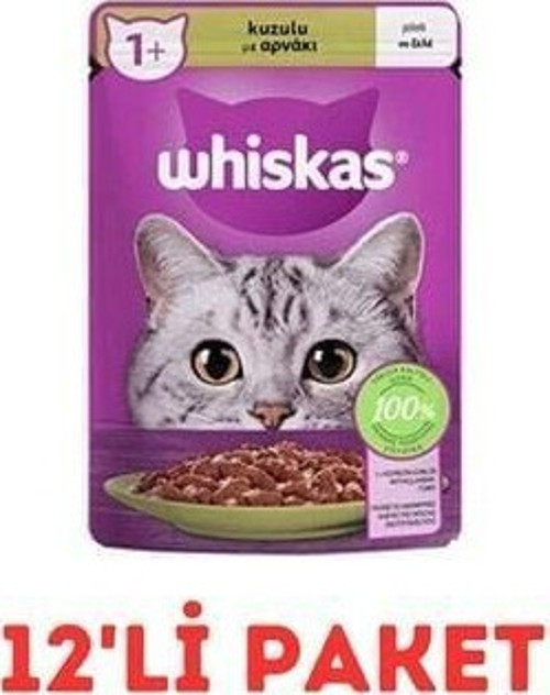 Kuzulu Poşet Yaş Kedi Maması 85 Gr 12'Li Paket