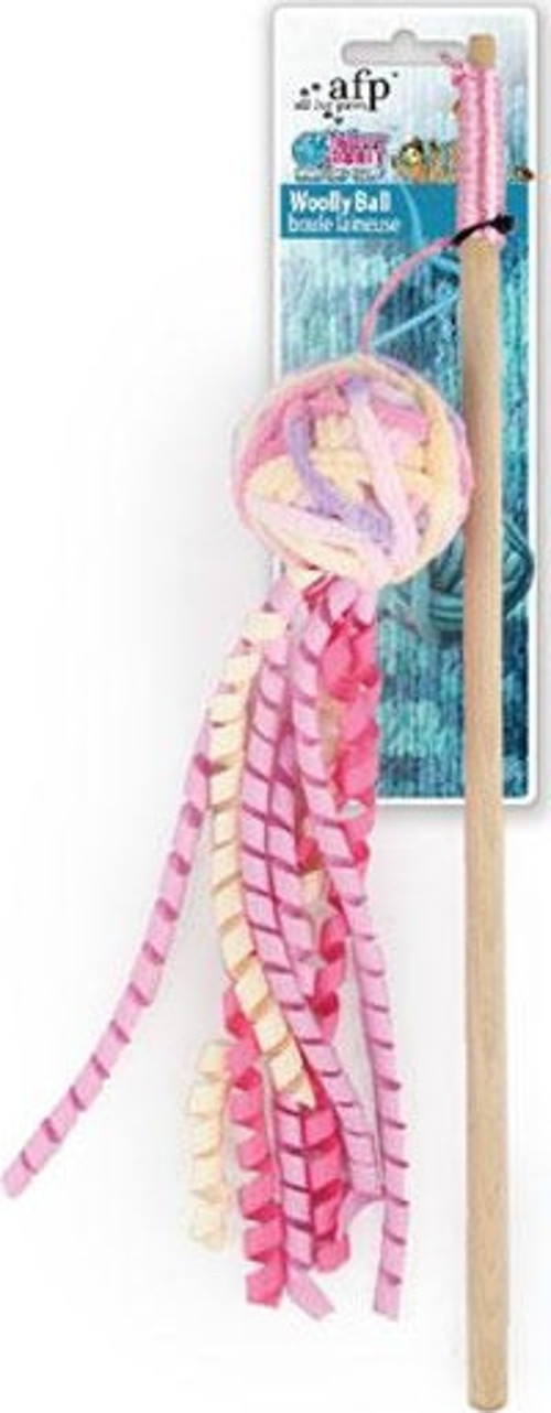 Knotty Habit - Pembe Yumak Saçaklı Top Olta