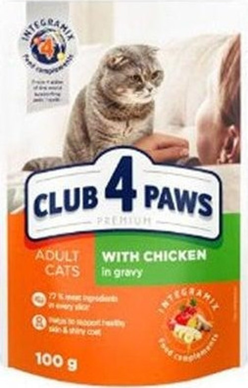 Premium Tavuklu Pouch Kedi Konservesi 100 Gr