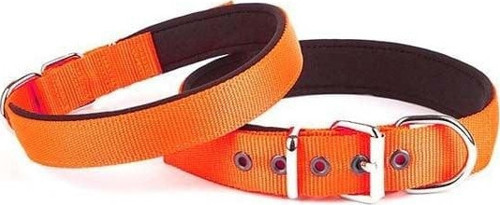 Comfort Dokuma Köpek Boyun Tasması Large Turuncu 3x47-55 Cm