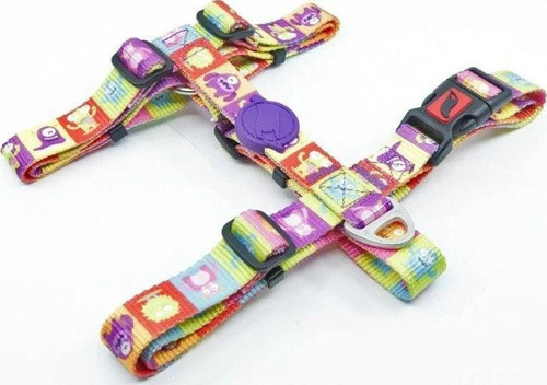 Alliens Desenli Köpek Göğüs Tasması Xsmall 20-34x23-38 Cm