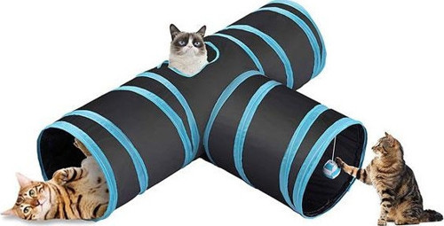 3 Girişli Kedi Tüneli