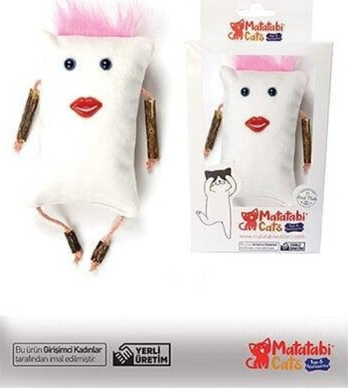 Cats Mrs Kedi Oyuncagı Beyaz 12 Cm - KONG