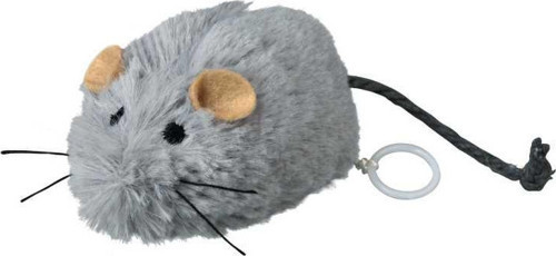 Kedi Oyuncağı Peluş Titreşimli Fare 8cm