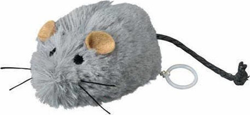 Kedi Oyuncağı, Peluş Titreşimli Fare 8cm - KONG