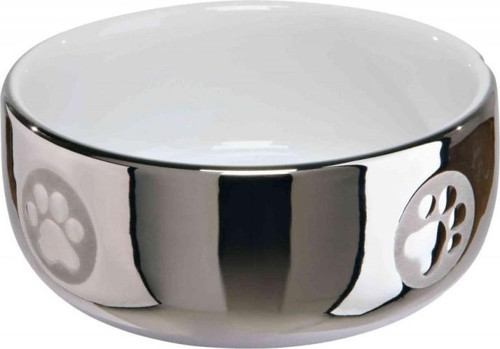 Kedi Seramik Mama ve Su Kabı 0,3Lt 11cm - KONG