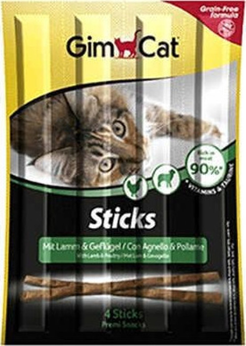 Kedi Ödül Çubuğu Sticks Kuzu Tavuk 4lü 20gr - KONG