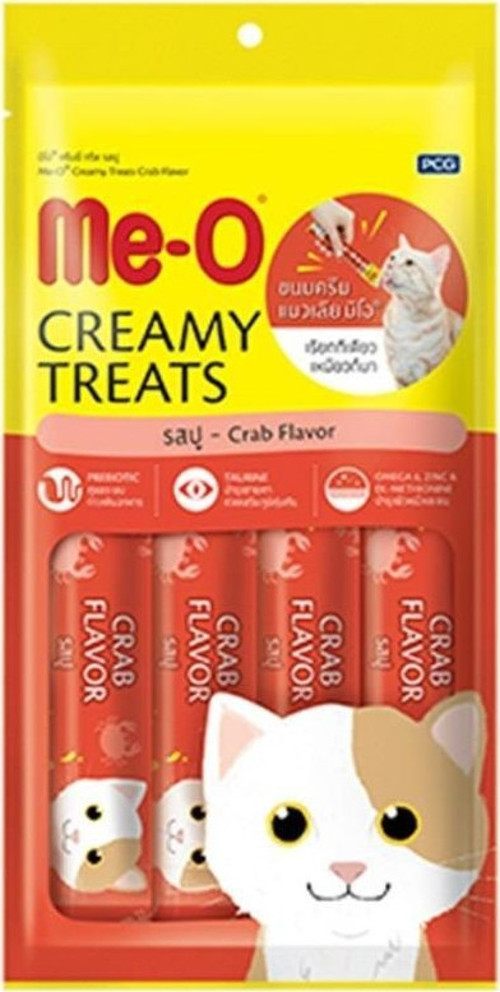 Creamy Yengeçli ve Ton Balıklı Sıvı Kedi Ödülü 4x15 Gr