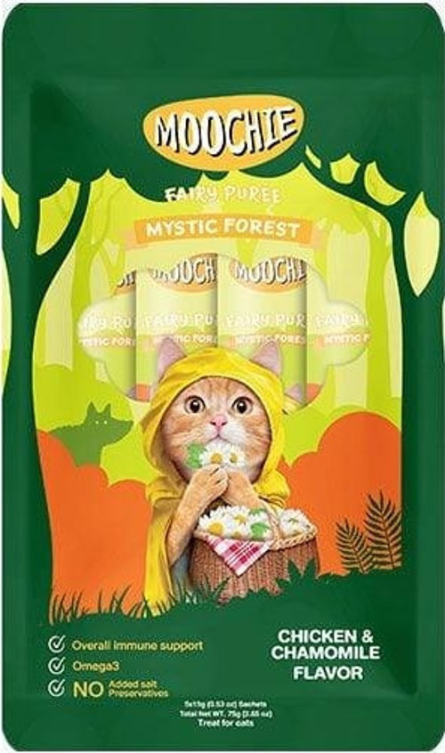 Tavuklu ve Papatyalı Sıvı Kedi Ödülü 15 Gr 5 Adet