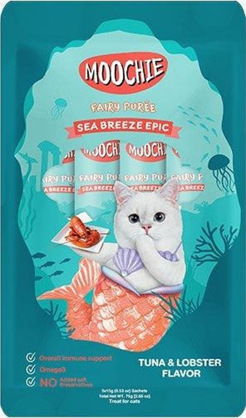 Ton Balıklı ve Istakoz Sıvı Kedi Ödülü 15 Gr 5 Adet