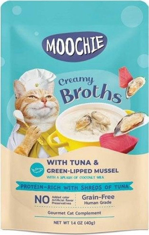 Yeşil Dudaklı Midye ve Ton Balıklı Çorba Kedi Ödülü 40 Gr