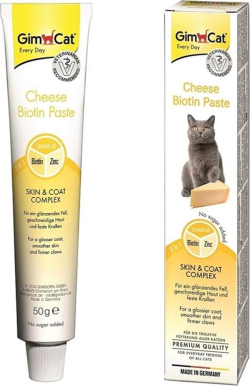 Cheese Paste Biotinli Kedi Macunu 50 Gr - KONG