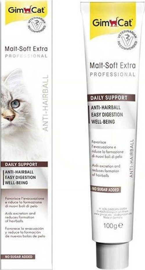 Malt Soft Extra Tüy Yumağı Attıran Kedi Macunu 100 gr - KONG