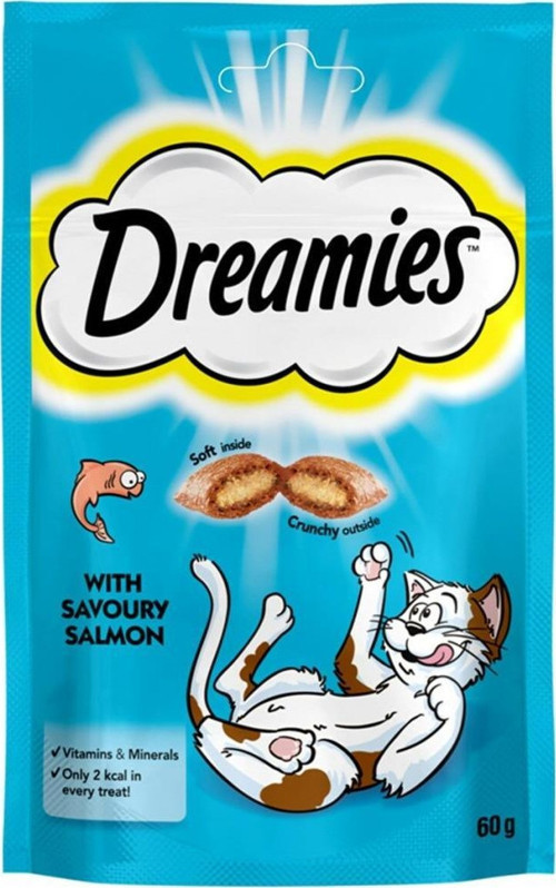Dreamies Somonlu Kedi Ödülü 60 Gr