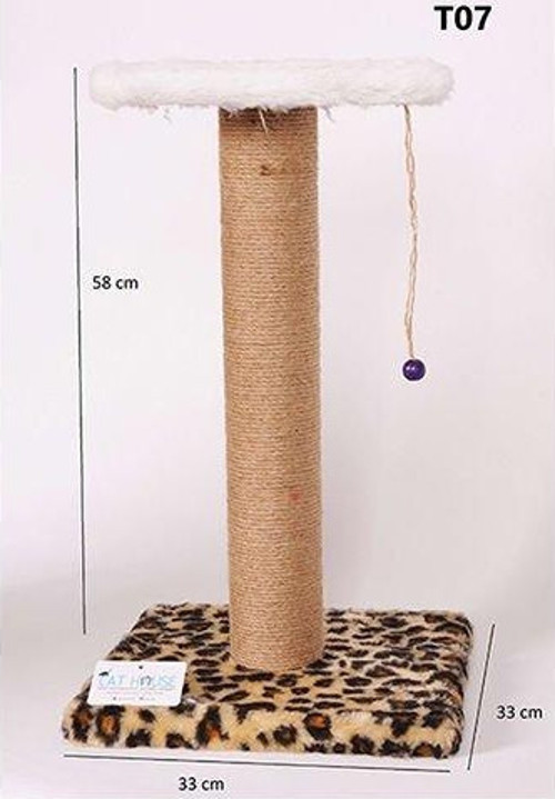 T07 Tablalı Kedi Tırmalama Leopar 58 Cm - KONG