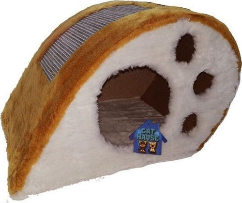 Y03 Salyangoz Kedi Tırmalama Kahve 30 Cm - KONG