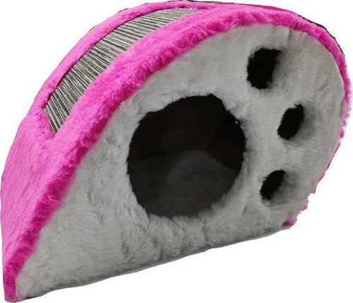 Y03 Salyangoz Kedi Tırmalama Pembe 30 Cm - KONG