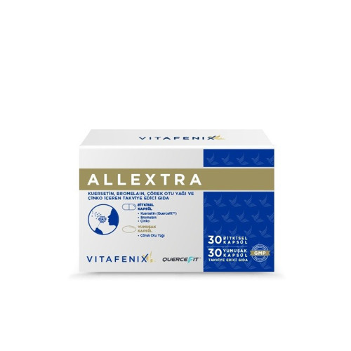 Allextra Kuersetin Çörek Otu Yağı 30 + 30 Kapsül