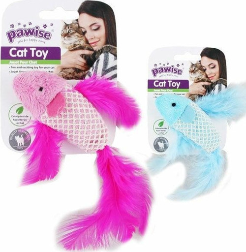 Catnipli Peluş Balık Kedi Oyuncağı 9 Cm