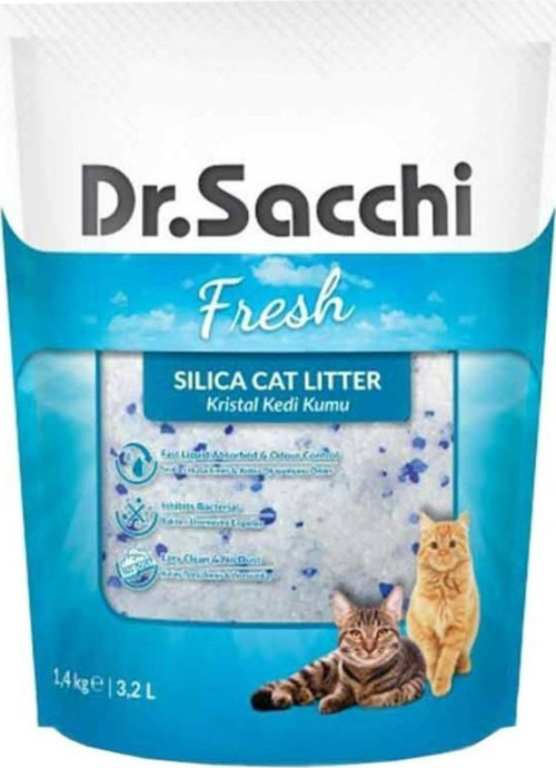 Dr.Sacchi Kristal Kedi Kumu 3,2 Lt - KONG