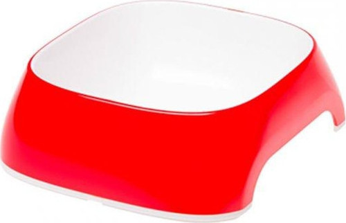 Glam Small Melamin Mama Ve Su Kabı Kırmızı 400 Ml - KONG