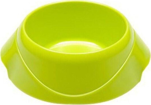 Magnus Mini Kaymaz Tabanlı Plastik Mama Ve Su Kabı 400 Ml Yeşil - KONG