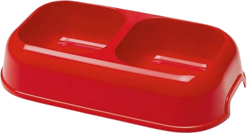 Party 16 İkili Plastik Mama Ve Su Kabı 0.7 Lt - KONG