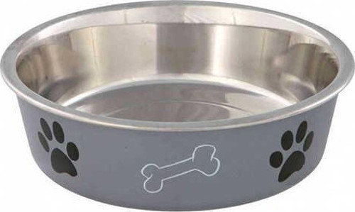 Köpek Paslanmaz Mama Ve Su Kabı 0.75L 17cm - KONG