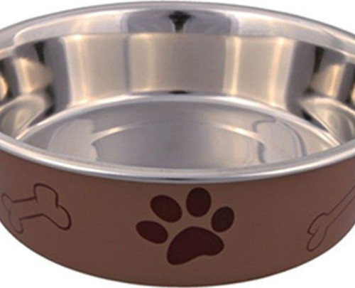 Köpek Paslanmaz Mama Ve Su Kabı 2,00L/Ø21cm