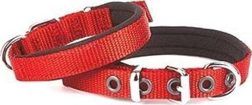 Comfort Dokuma Köpek Boyun Tasması Medium Kırmızı - KONG