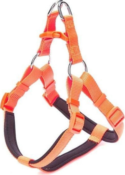 Comfort Dokuma Ronin Köpek Göğüs Tasması Medium Turuncu 2x45-55 Cm - KONG