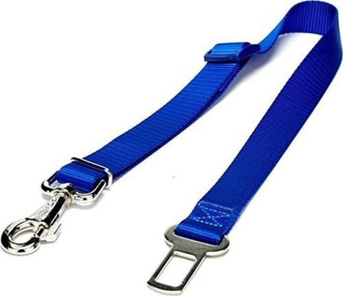 Dokuma Emniyet Kemerli Köpek Bağlantı Aparatı Medium Mavi 2,5x50-80 Cm - KONG