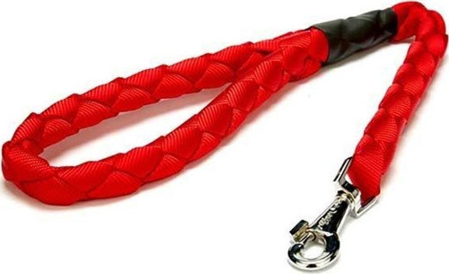 Örgülü Dokuma Köpek Gezdirme Tasması Medium Kırmızı 2,5-100 Cm - KONG