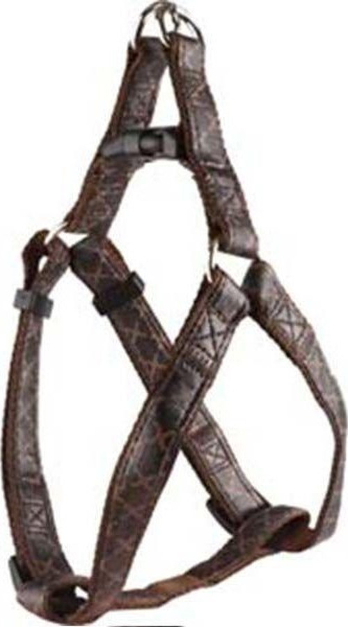 Odin Üçgen Köpek Göğüs Tasması Kahverengi 30-40x1 Cm - KONG