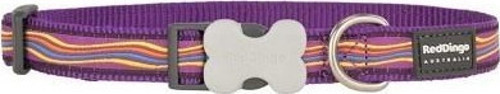 Dreamstream Desenli Mor Köpek Boyun Tasması 15mm