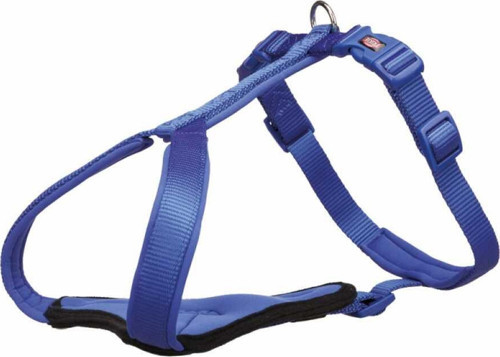 Köpek Premium Göğüs Tasması L-XL:85-105cm25mm Mavi-KONG
