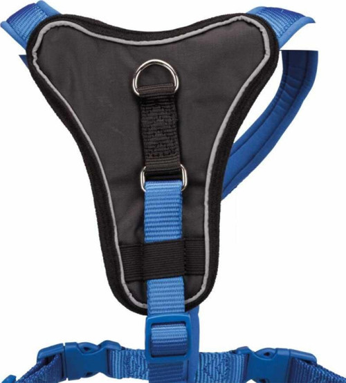 Köpek Premium Göğüs Tasması XS-S:37-45cm15mm Mavi-KONG