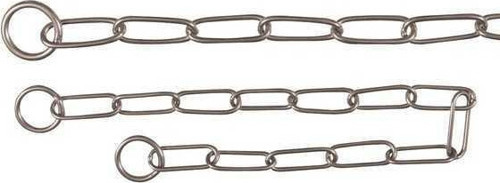 Köpek Pslnmz Zincir Boyun Tasma , 55cm 3mm-KONG