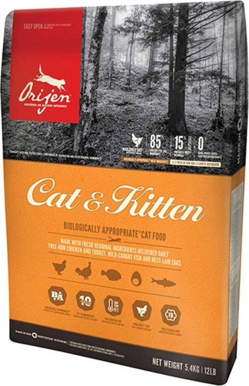 Cat Kitten Tahılsız Yavru ve Yetişkin Kedi Maması 5.4 Kg