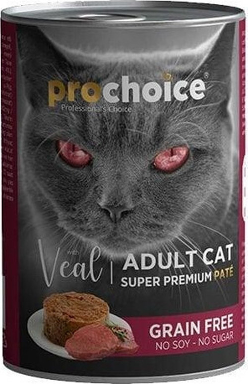 Pro Choice Adult Dana Etli Ezme Yetişkin Konserve Kedi Maması 400 Gr