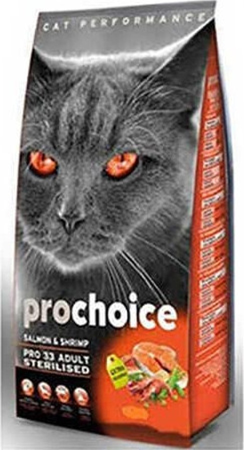Pro Choice Pro33 Kısırlaştırılmış Somonlu Kedi Maması 2 Kg - Farmapets