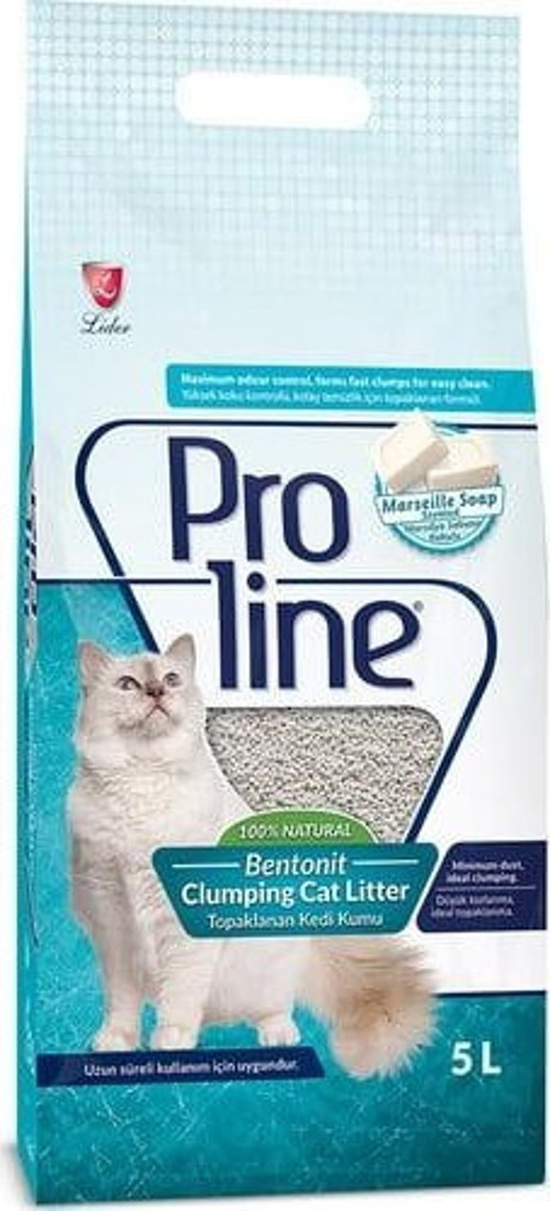 Marsilya Sabunlu Topaklaşan Kedi Kumu 5 Lt