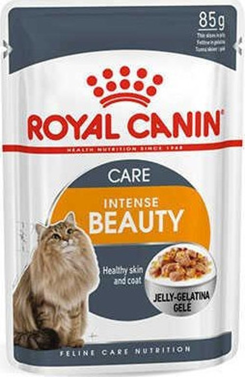 İntense Beauty Jelly Pouch Kedi Maması 85 Gr - KONG