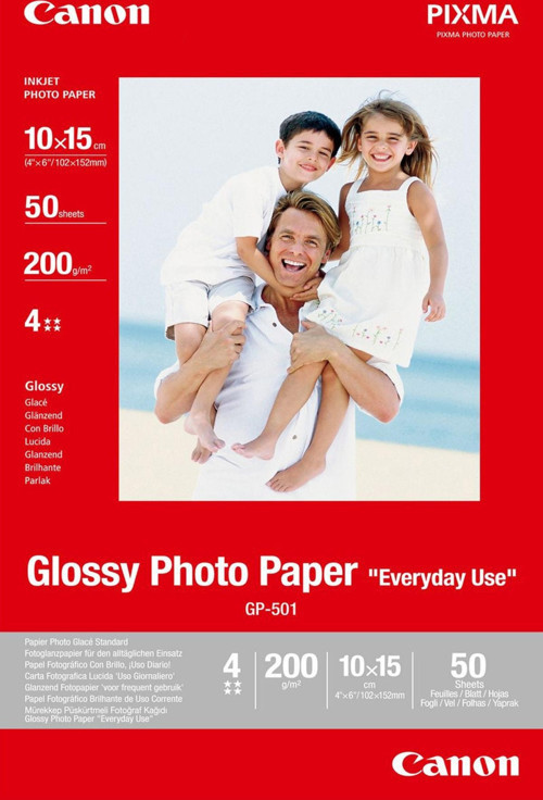 Gp-501 Glossy Fotoğraf Kağıdı 50 Yaprak, 200Gr, 10X15