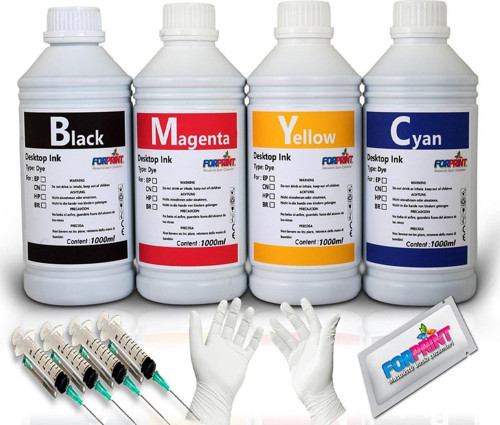 Epson Uyumlulu L382,L386,L565,L3050, L3060 4X1000Ml Mürekkep
