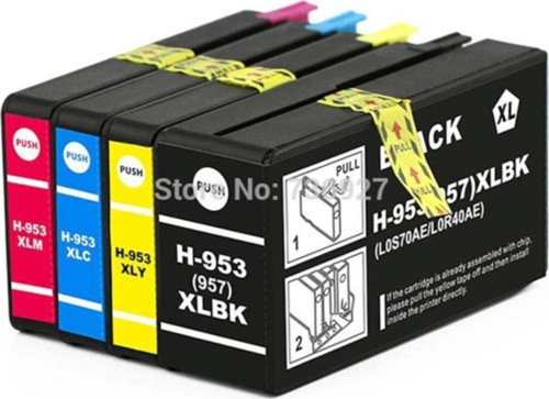 953Xl Muadil Kartuş 4 Renk 8710, 8720, 7720, 8210